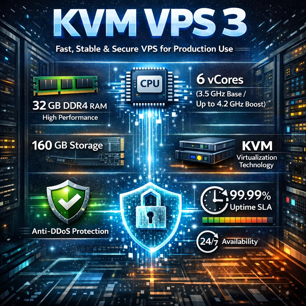 KVM VPS 3