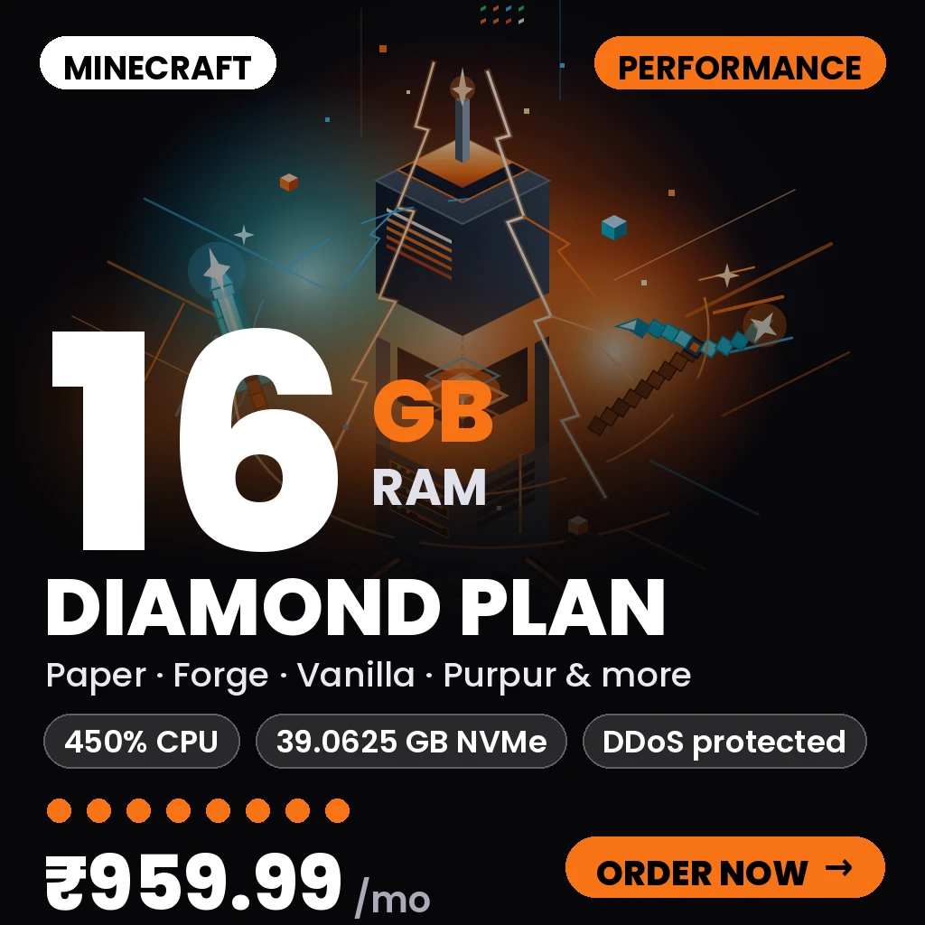 Minecraft Diamond Plan - Performance