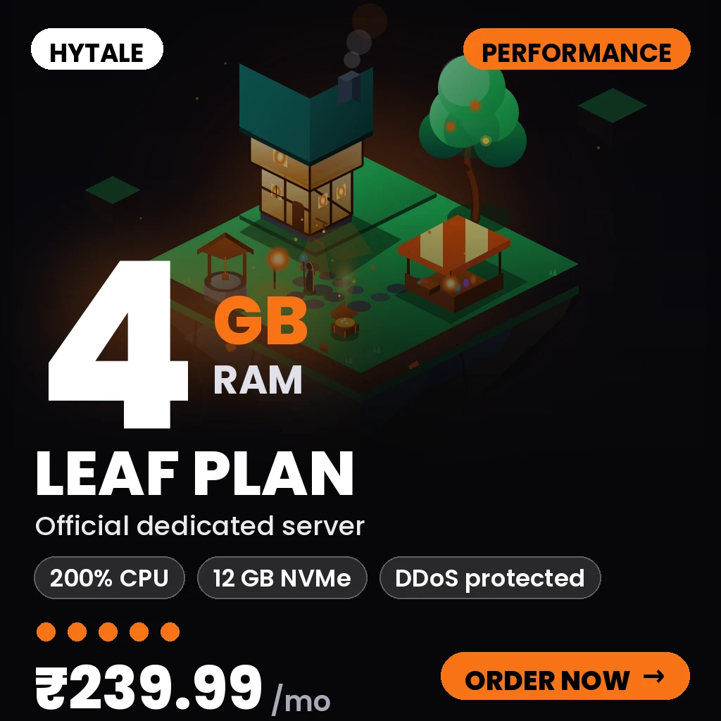Hytale Leaf Plan - Performance