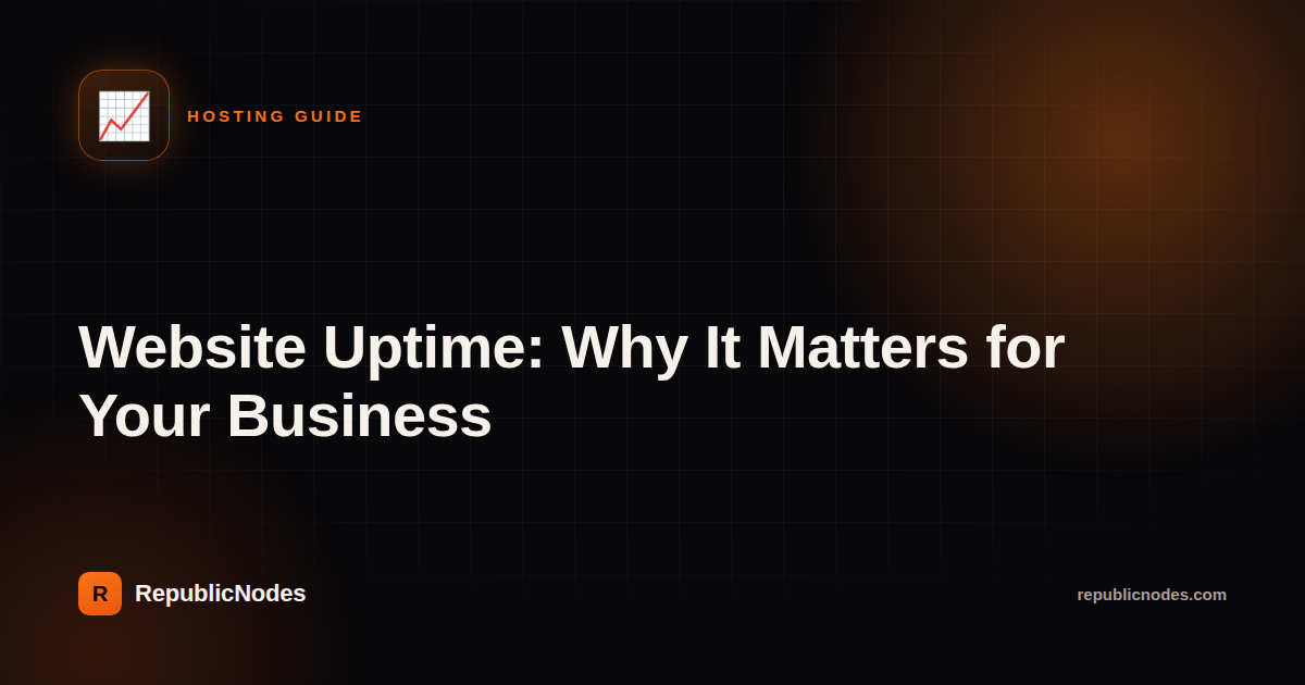 Website Uptime: Why It Matters for Your Business